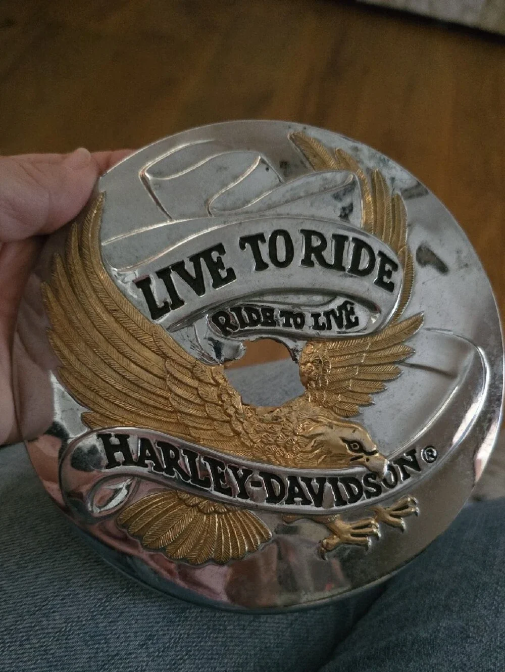 Harley-Davidson metal wall